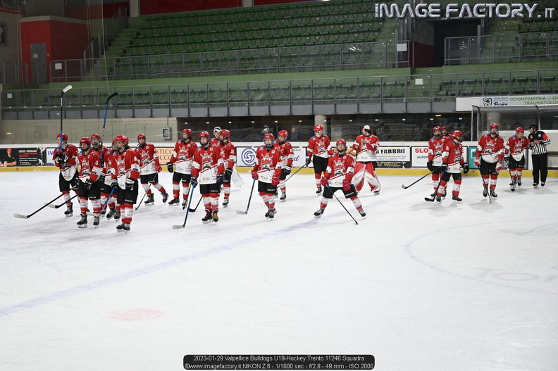 2023-01-29 Valpellice Bulldogs U19-Hockey Trento 11246 Squadra.jpg